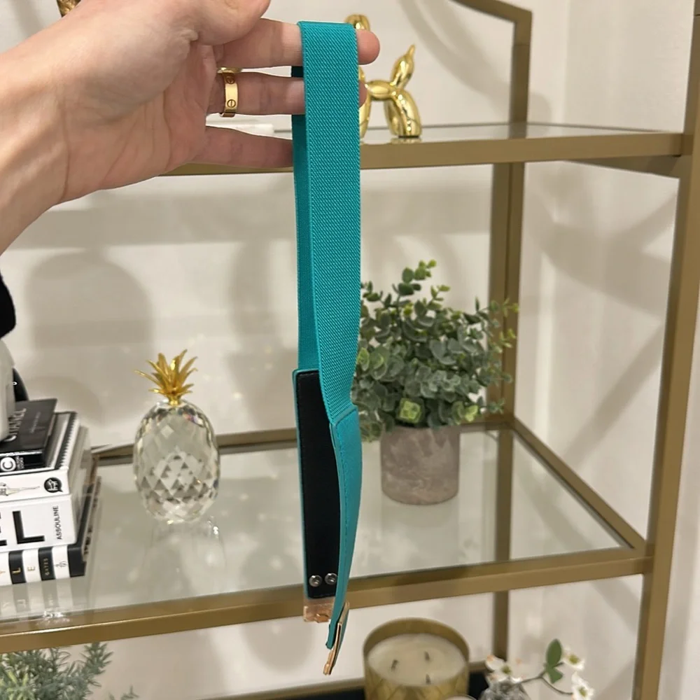 Turquoise and Black Belt